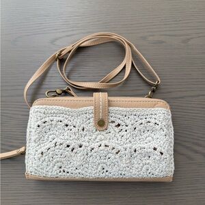 The Sak - Elegant Beige Crochet Women Bag